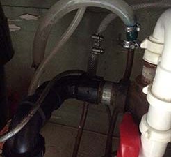 Sheboygan and Manitowoc WI Residential Home Inspection - Hoses to no where