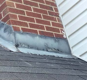 Sheboygan and Manitowoc WI Residential Home Inspection - Poor flashing